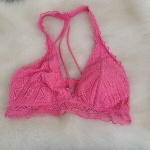 Tommy Hilfiger padded bralette pink sz large